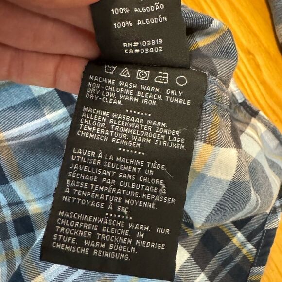 Harley-Davidson Mens Skull Lightning Slim Fit Plaid Woven Shirt 96237-18VM SZ XL - Picture 10 of 12